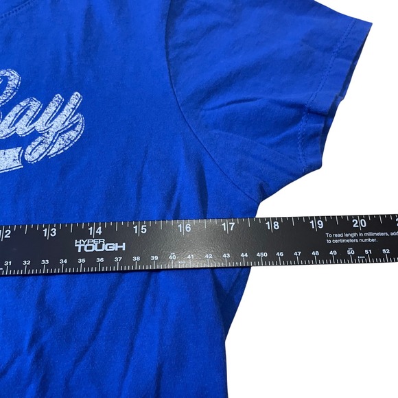 Port Company Tampa Bay Graphic Tee Fan Favorite Blue Cotton Women's Size Small - Picture 6 of 7